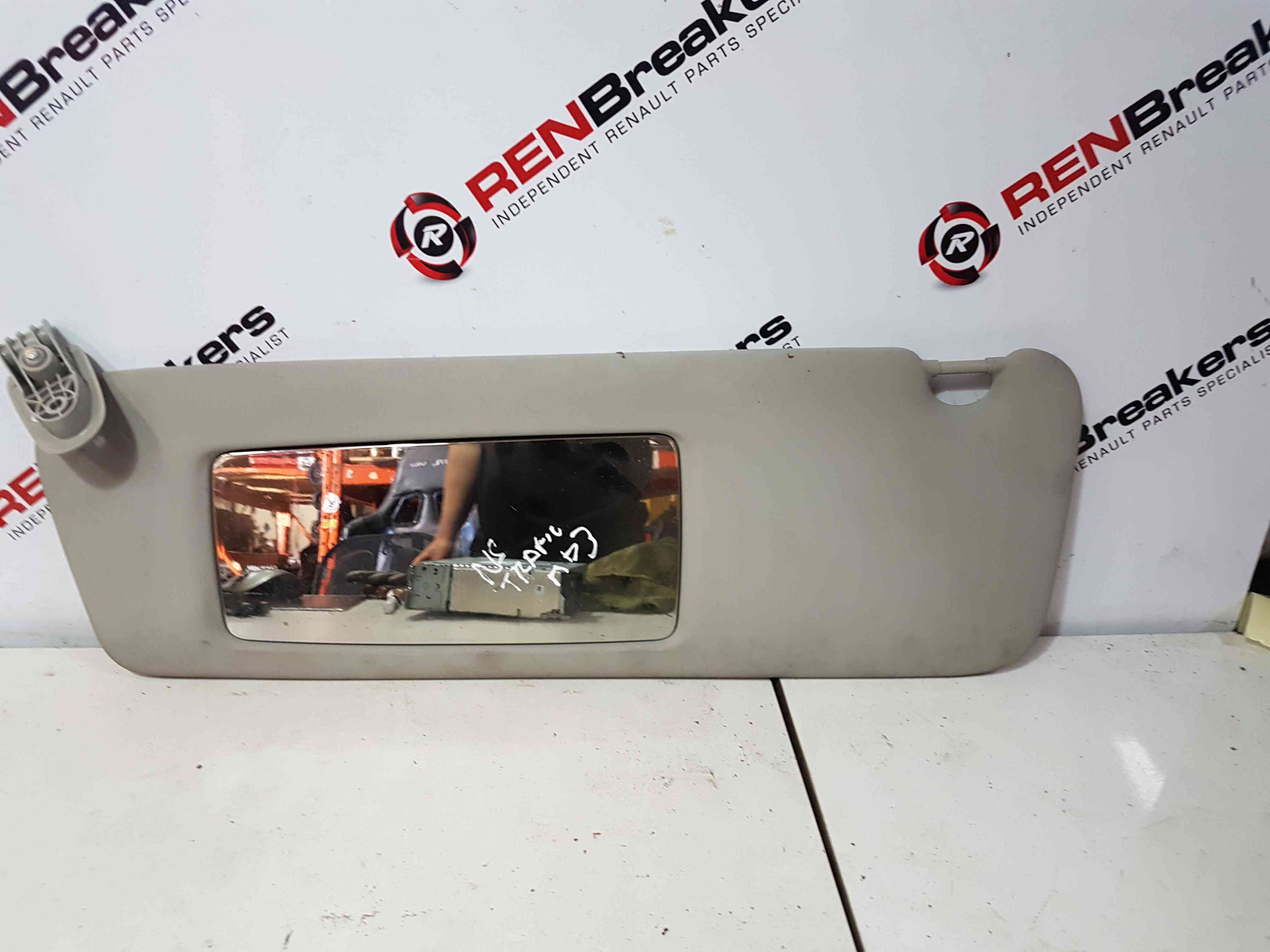 Thumb 2 Renault Trafic MK3 2014-2019 Passenger NSF Sun Visor Shade Wide View