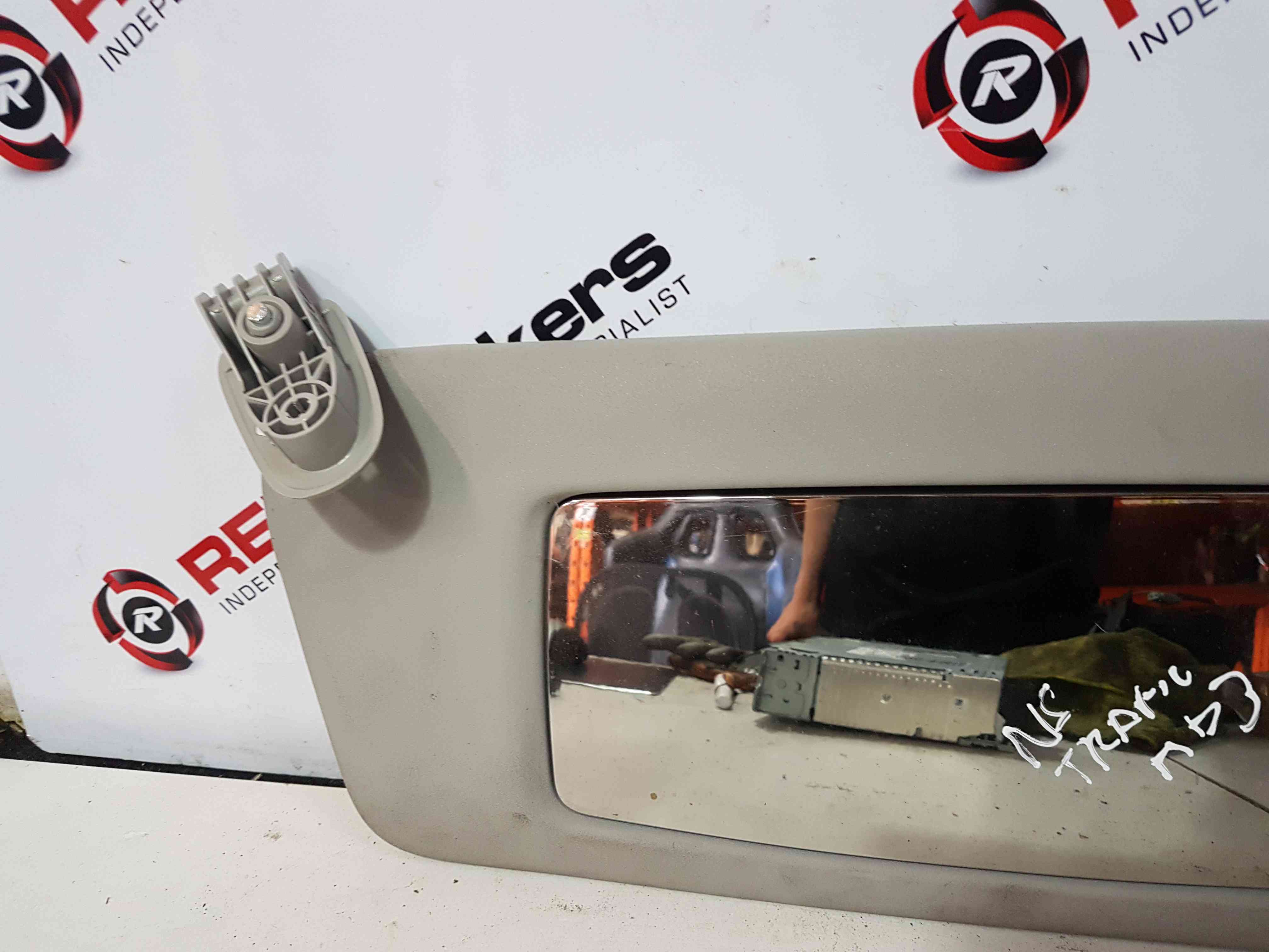 Thumb 4 Renault Trafic MK3 2014-2019 Passenger NSF Sun Visor Shade Wide View