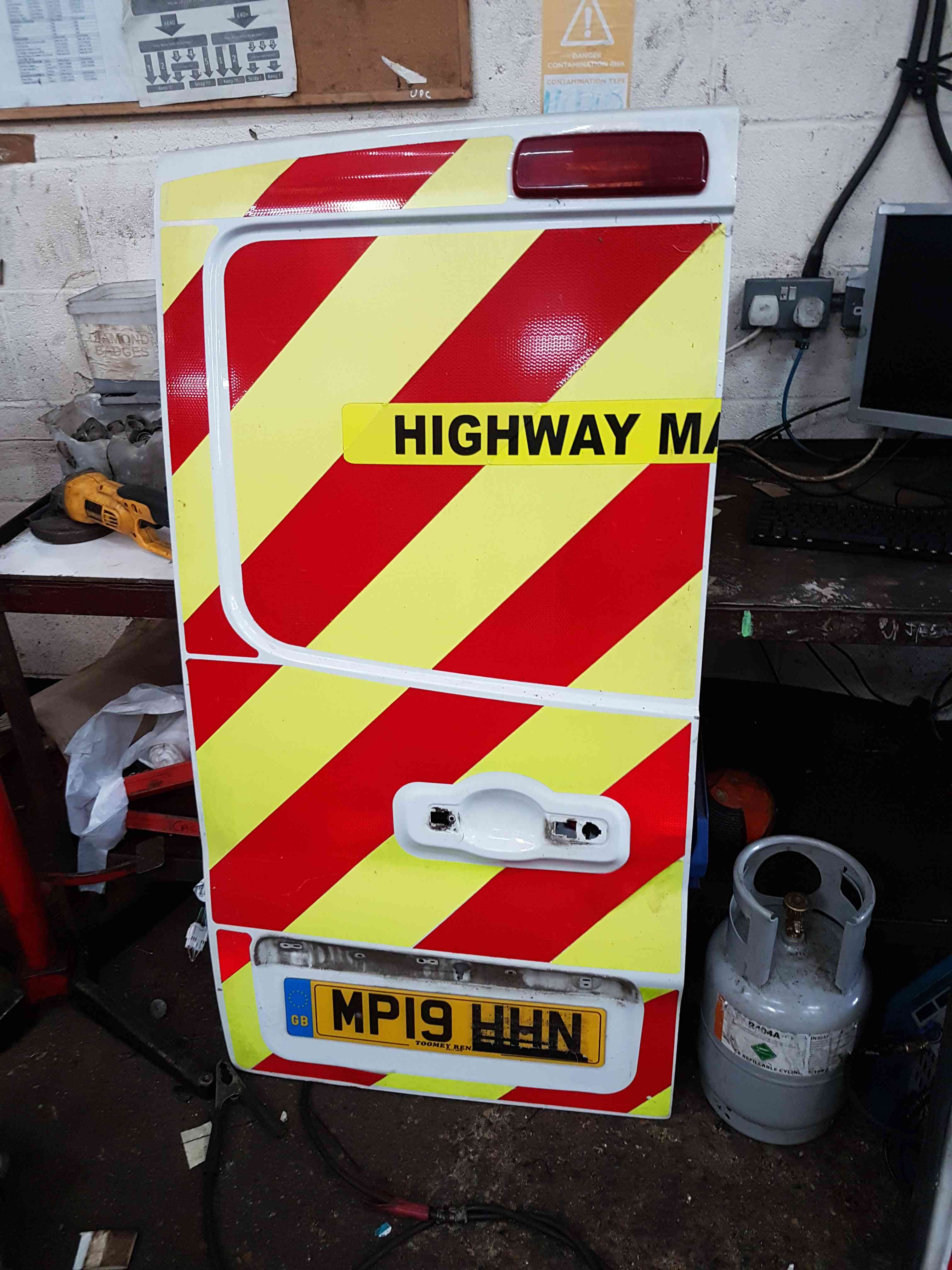 Thumb 5 Renault Trafic MK3 2014-2019 Passenger NSR Barn Door White