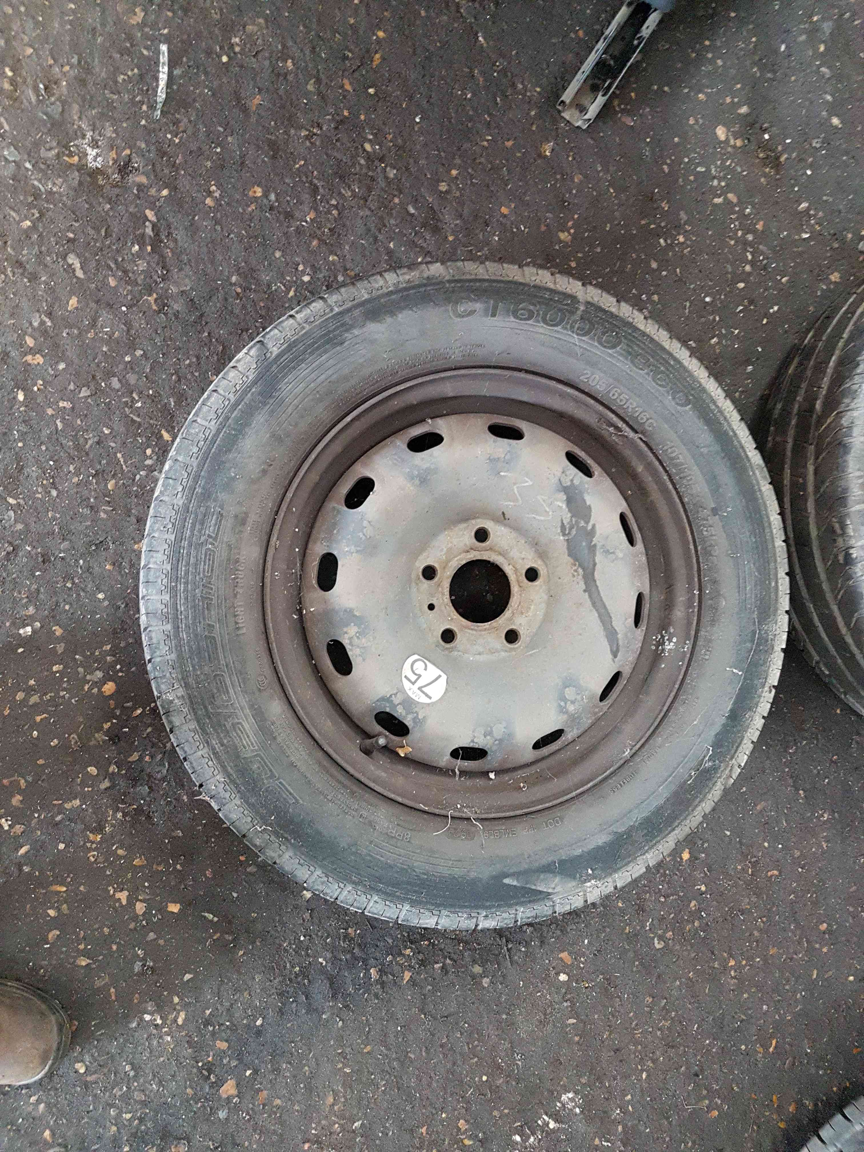 Thumb 2 Renault Trafic MK3 2014-2019 Steel Wheel RIM + Tyre 205 65 16 7Mm 3/5