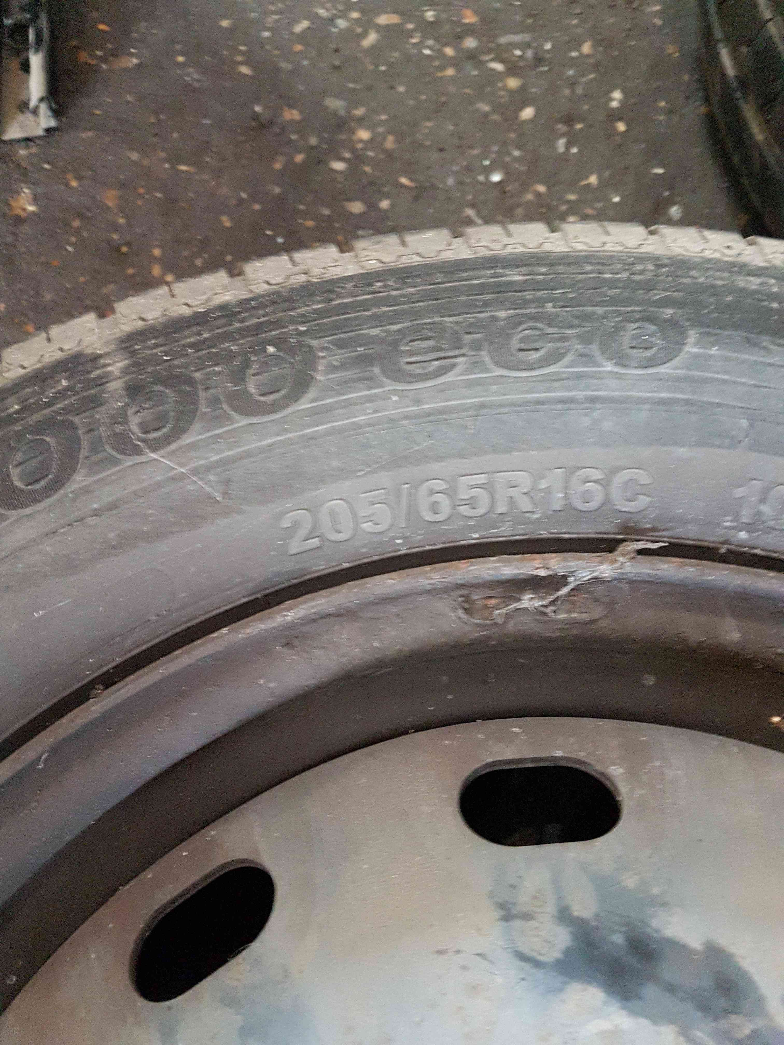 Thumb 4 Renault Trafic MK3 2014-2019 Steel Wheel RIM + Tyre 205 65 16 7Mm 3/5