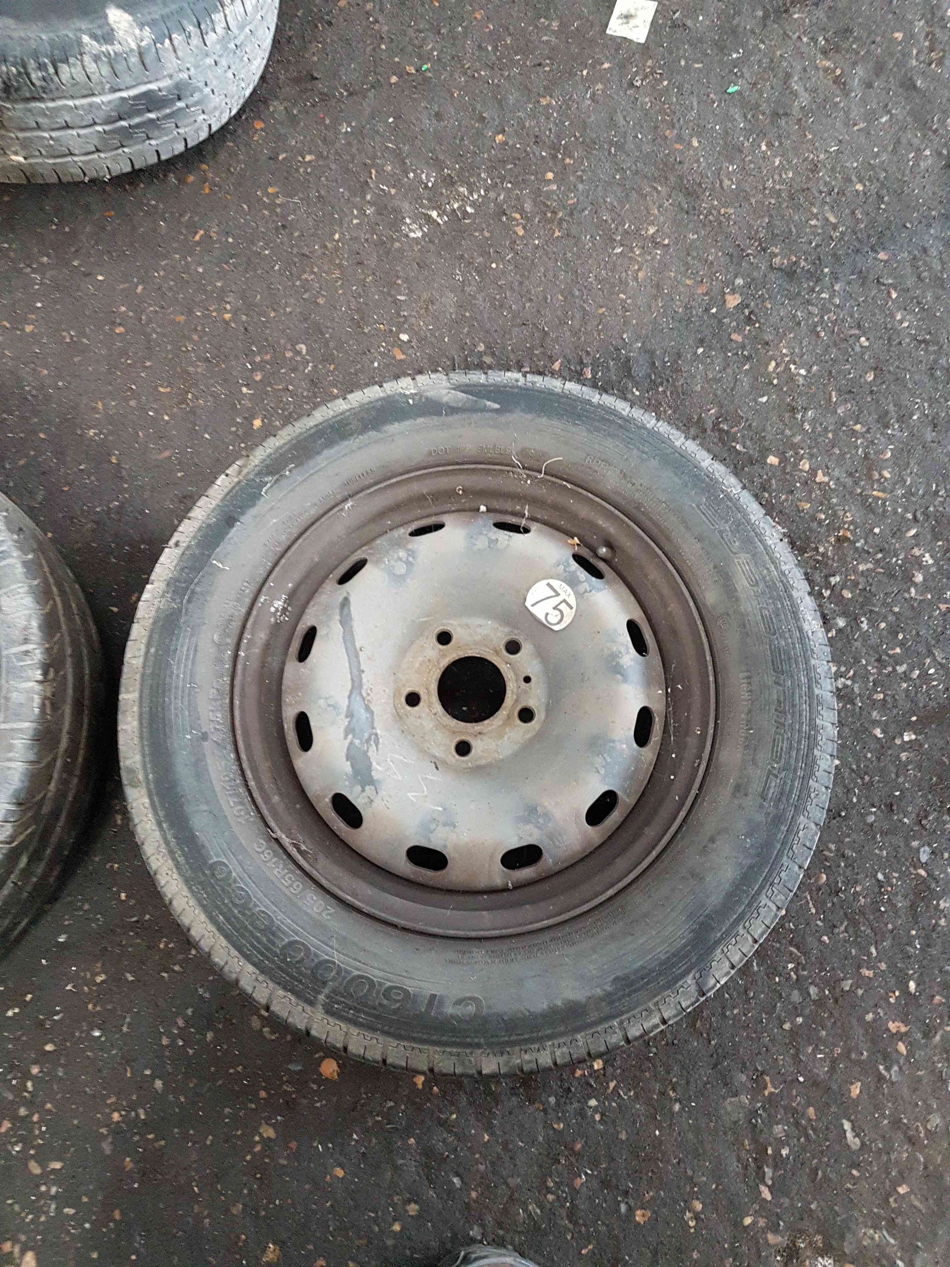 Thumb 6 Renault Trafic MK3 2014-2019 Steel Wheel RIM + Tyre 205 65 16 7Mm 3/5