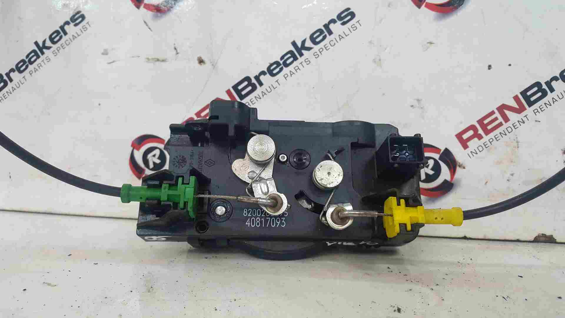 Thumb 2 Renault Trafic Vivaro 2001-2006 Left NSR Rear Door Lock Mechanism LWB High TOP