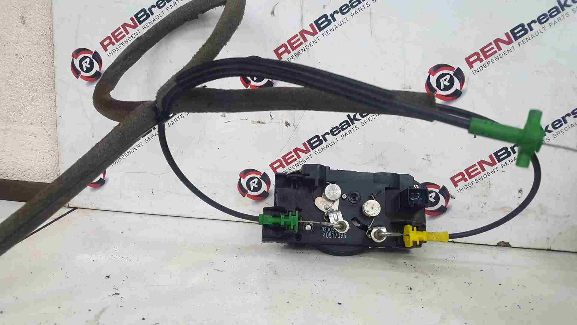 Thumb 3 Renault Trafic Vivaro 2001-2006 Left NSR Rear Door Lock Mechanism LWB High TOP