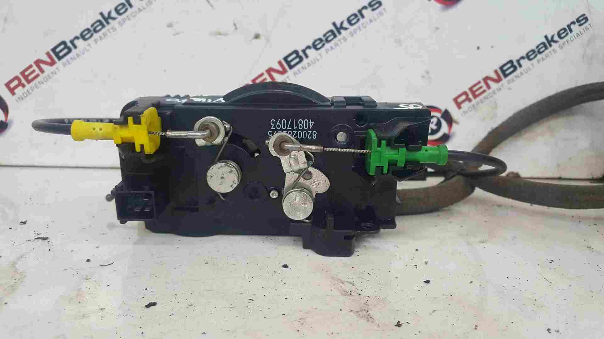 Thumb 7 Renault Trafic Vivaro 2001-2006 Left NSR Rear Door Lock Mechanism LWB High TOP