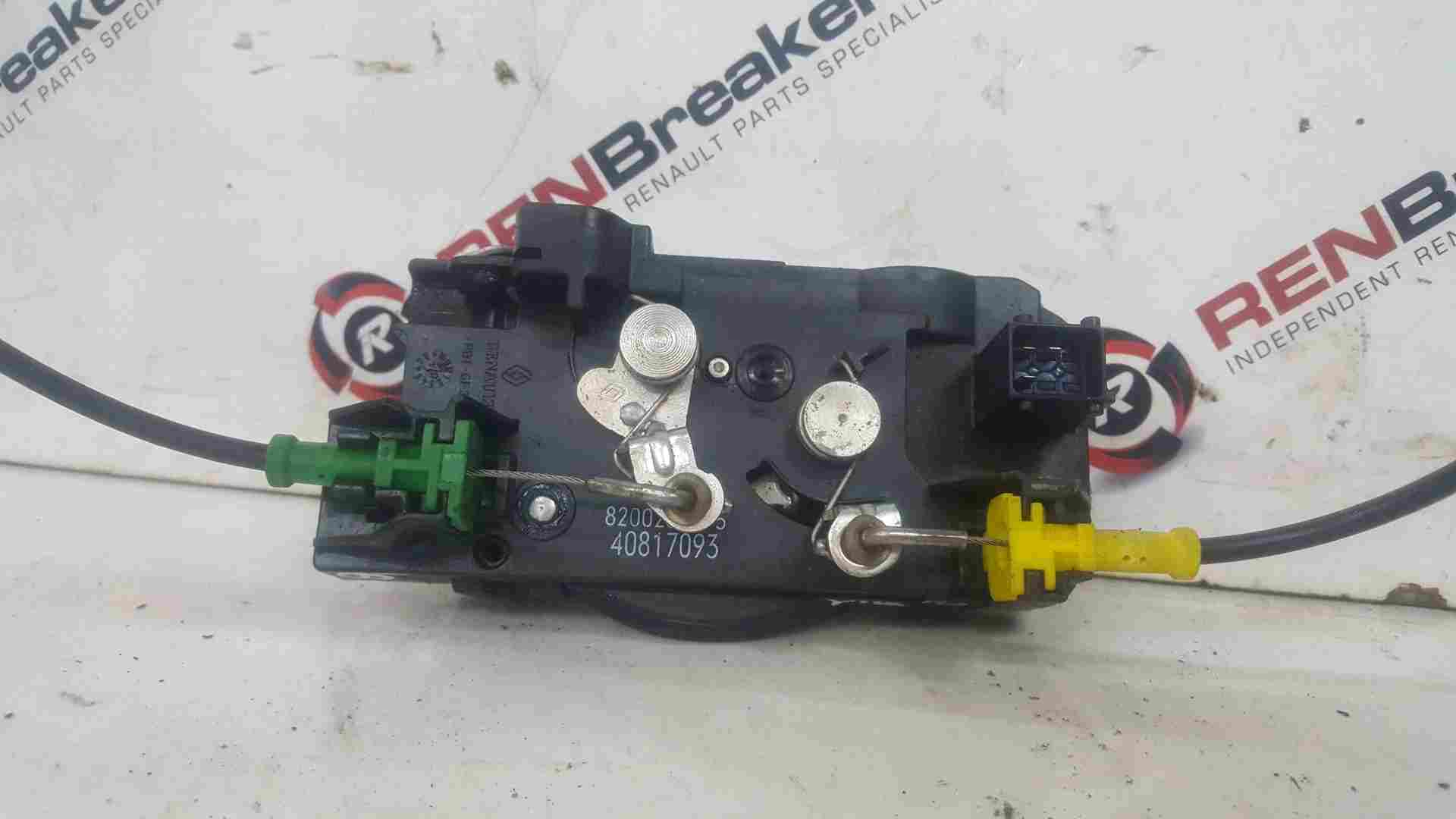 Renault Trafic Vivaro 2001-2006 Left NSR Rear Door Lock Mechanism LWB High TOP