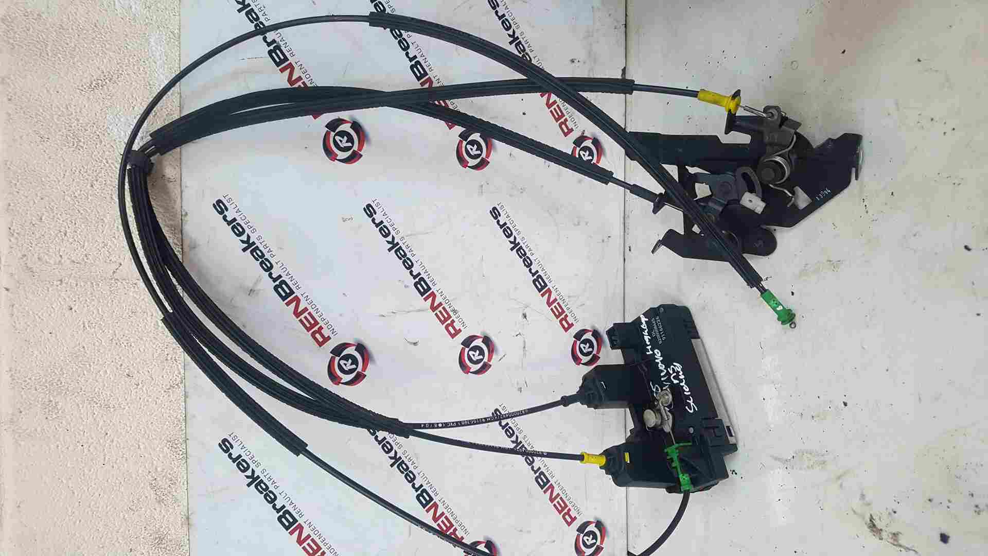 Thumb 3 Renault Trafic Vivaro 2001-2006 Right Os Sliding Door Lock Mechanism + Cables