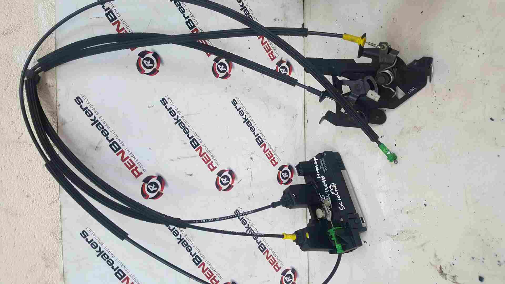 Thumb 4 Renault Trafic Vivaro 2001-2006 Right Os Sliding Door Lock Mechanism + Cables