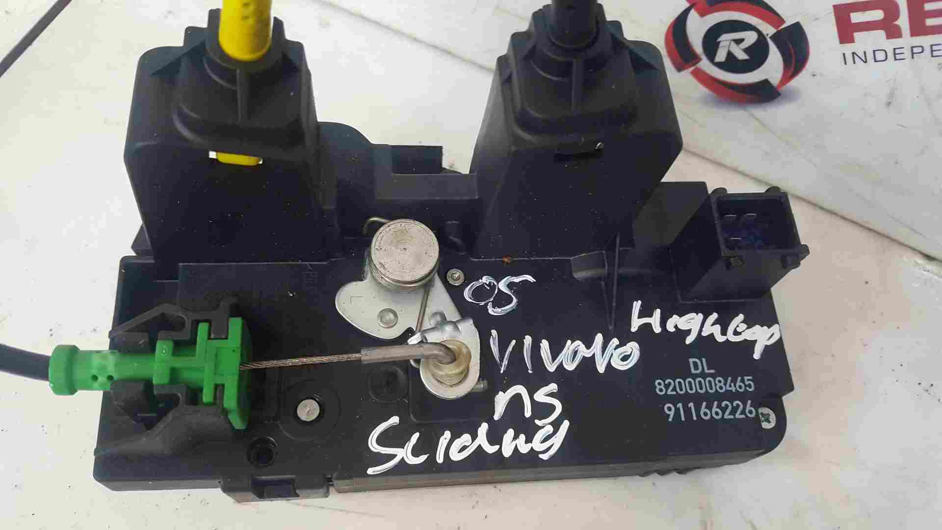 Thumb 5 Renault Trafic Vivaro 2001-2006 Right Os Sliding Door Lock Mechanism + Cables