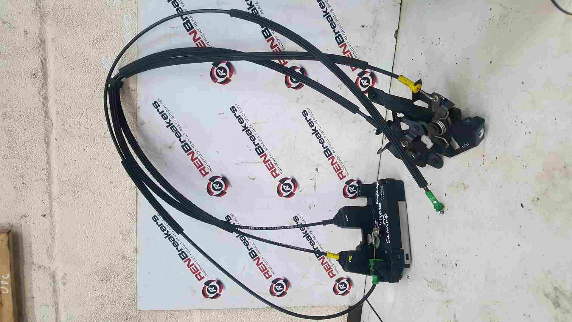 Thumb 8 Renault Trafic Vivaro 2001-2006 Right Os Sliding Door Lock Mechanism + Cables