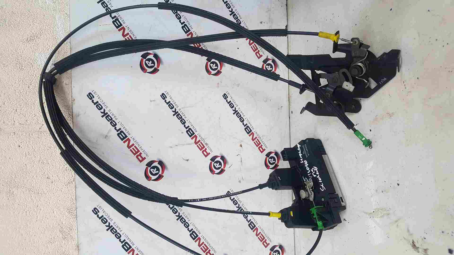 Renault Trafic Vivaro 2001-2006 Right Os Sliding Door Lock Mechanism + Cables