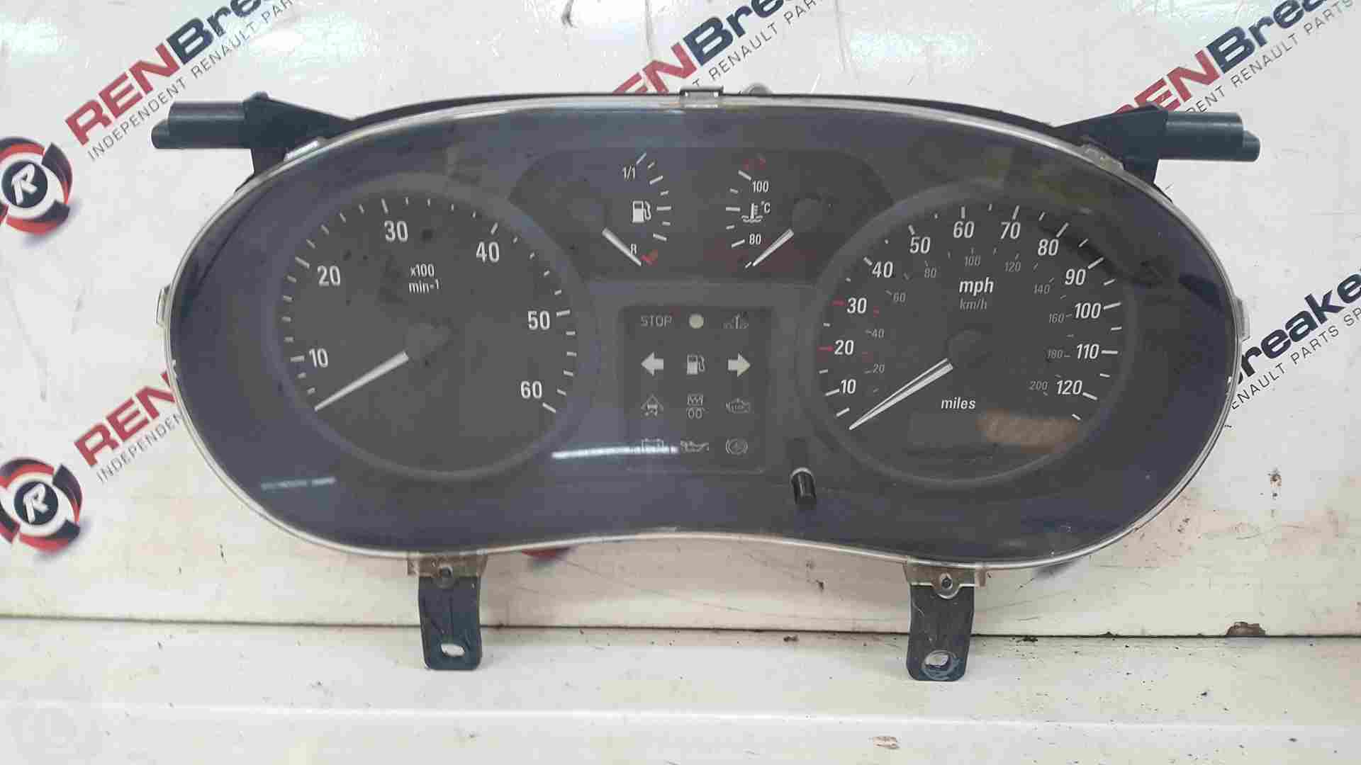 Renault Trafic Vivaro Primastar 2001-2006 Instrument Panel Dials Gauges Clocks 
