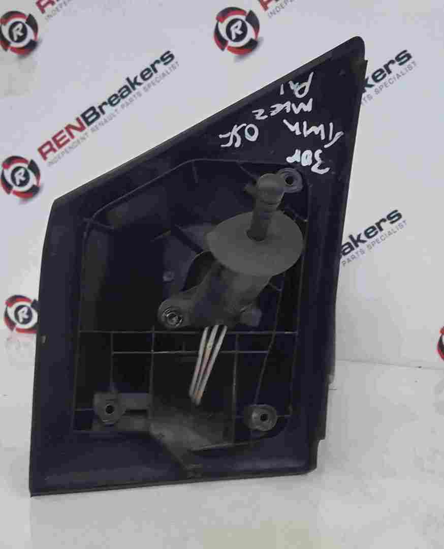 Thumb 2 Renault Twingo 2007-2011 Drivers OS Wing Mirror Plain Black Manual