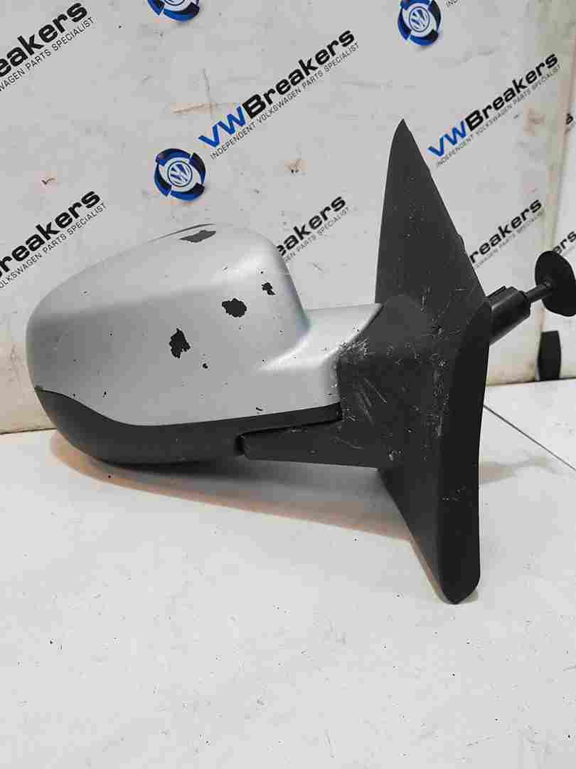 Renault Twingo 2007-2011 Drivers Os Wing Mirror Silver