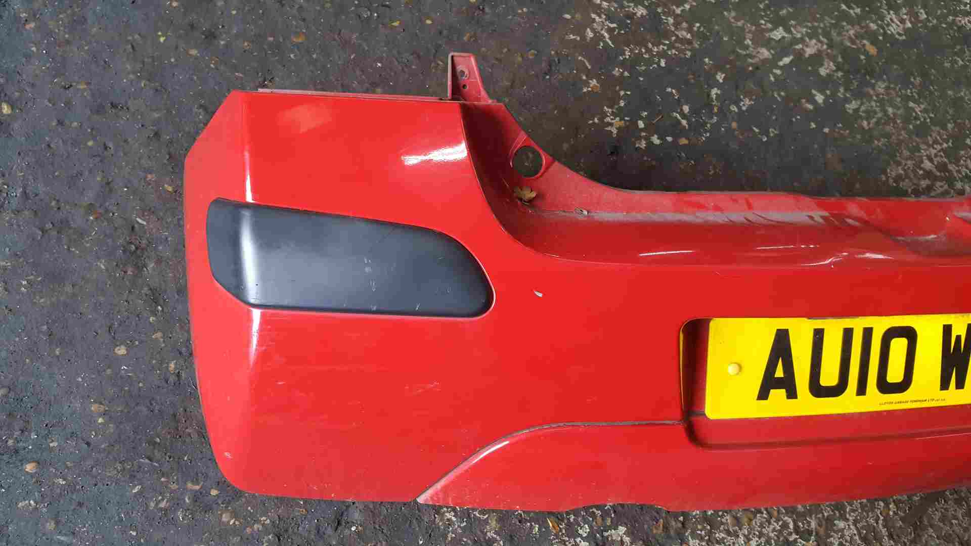 Thumb 2 Renault Twingo 2007-2011 REAR Bumper RED Ov727