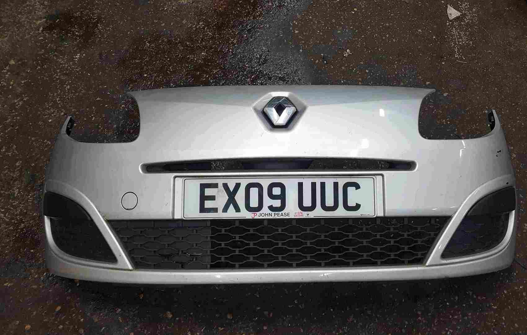 Thumb 3 Renault Twingo 2007-2011 Front Bumper Silver TED69