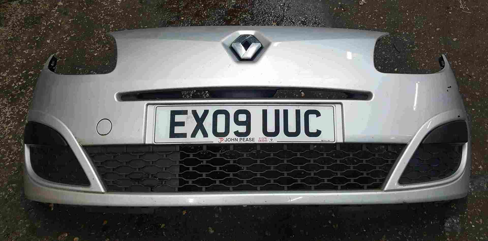 Renault Twingo 2007-2011 Front Bumper Silver TED69