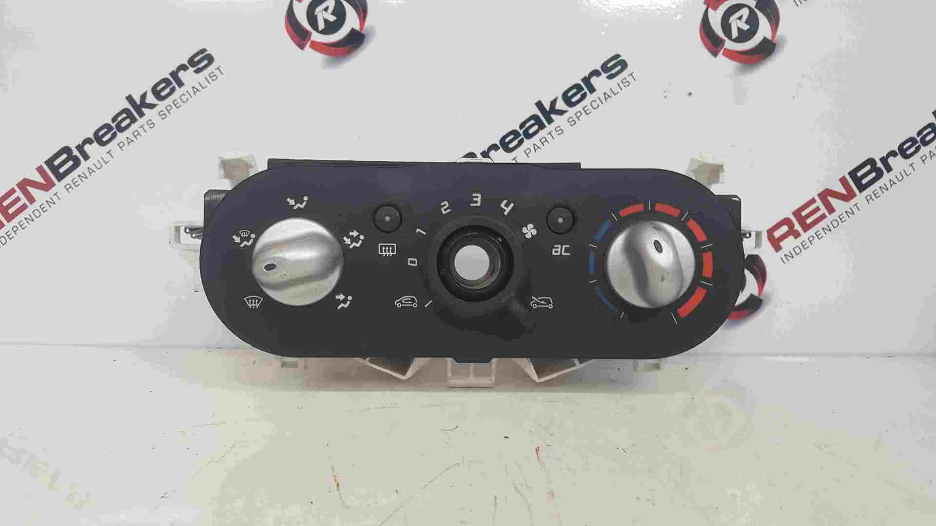 Renault Twingo 2007-2011 Heater Controls Switches Air Con