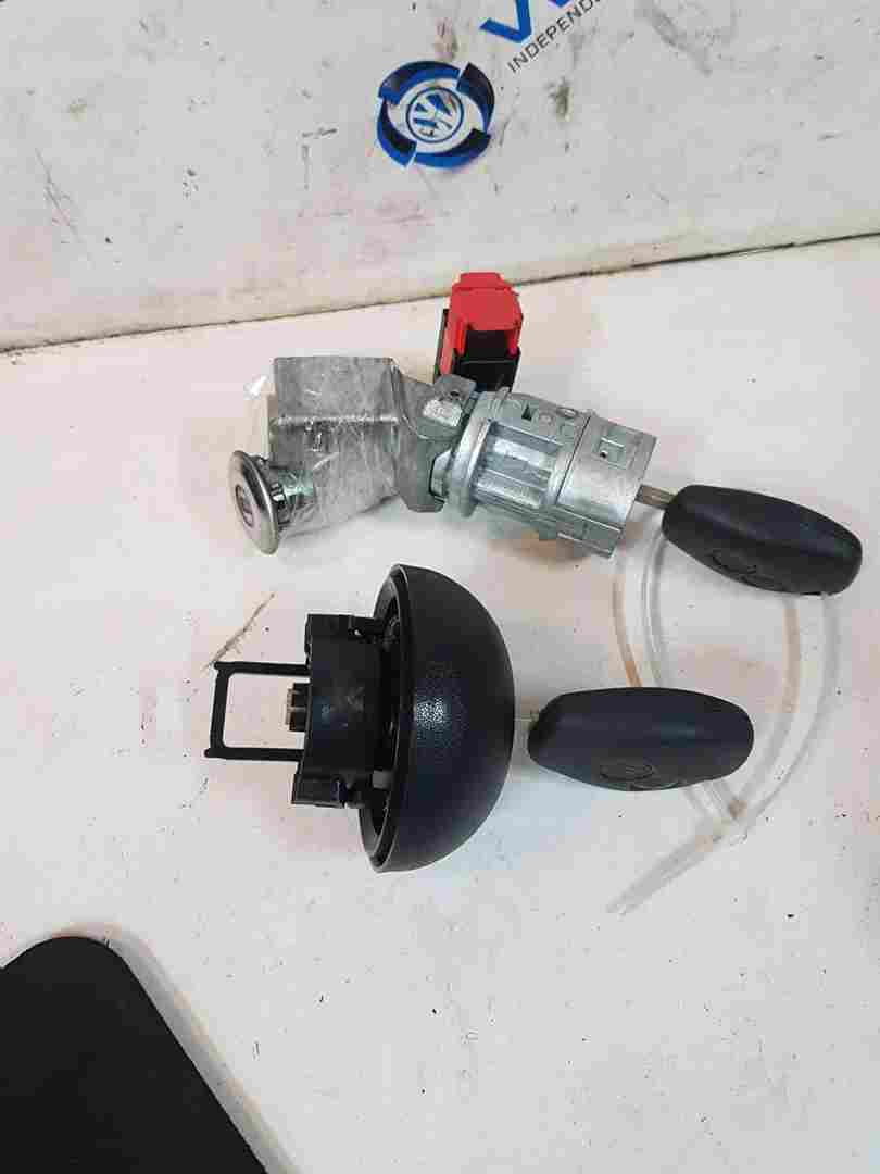 Renault Twingo 2007-2011 Ignition Barrel + KEY Door Fuel CAP Lock SET 