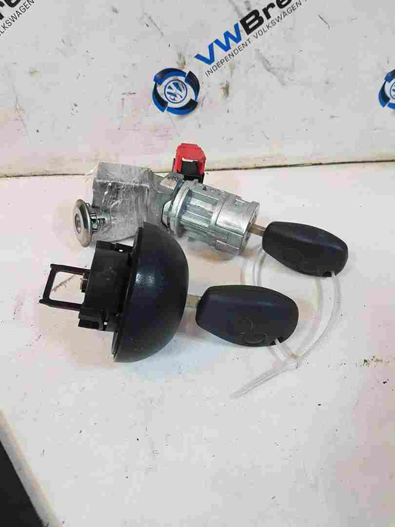 Thumb 3 Renault Twingo 2007-2011 Ignition Barrel + KEY Door Fuel CAP Lock SET 