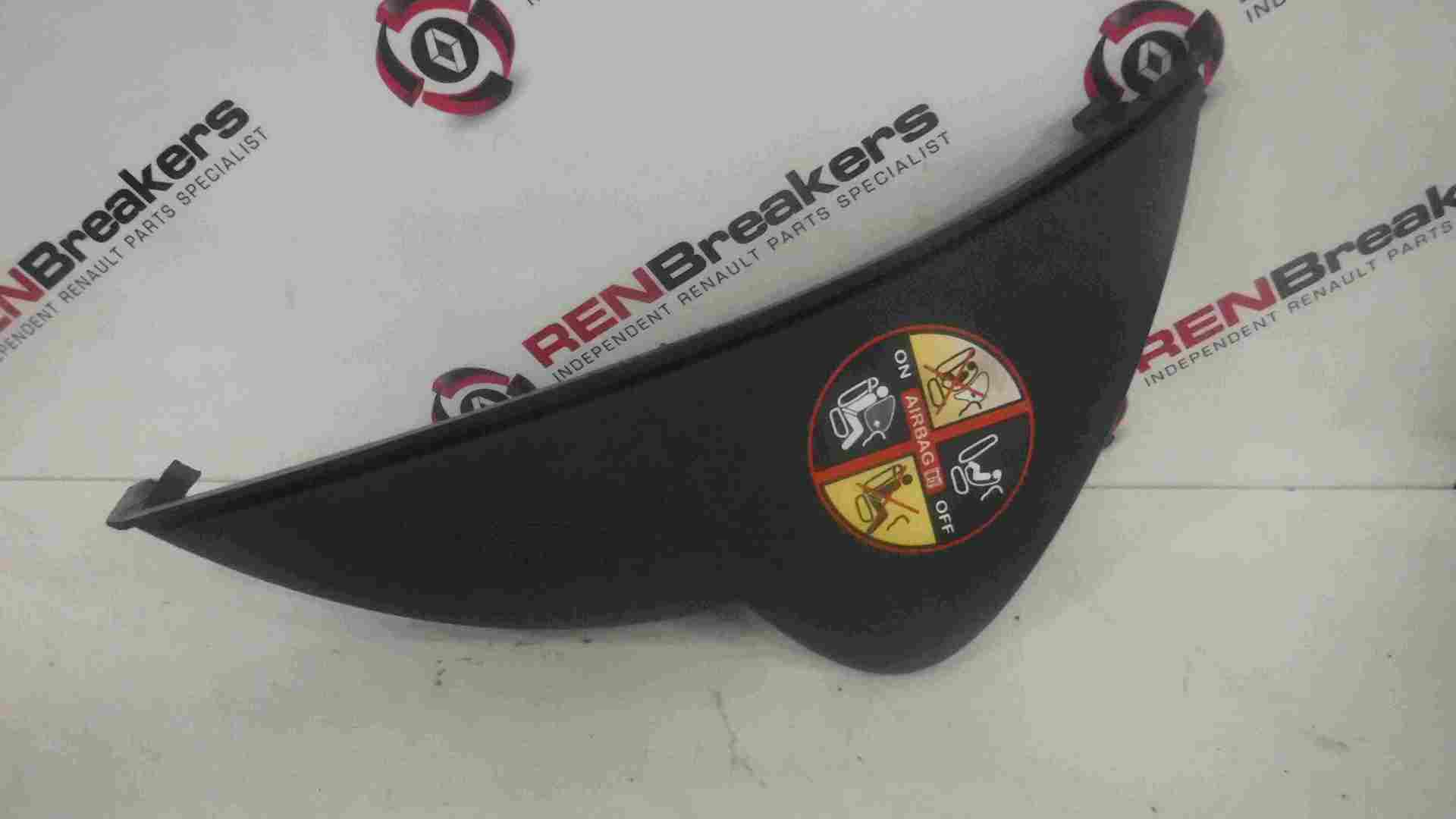 Renault Twingo 2007-2011 Passenger NS Dashboard Cover Plastic 8200510233