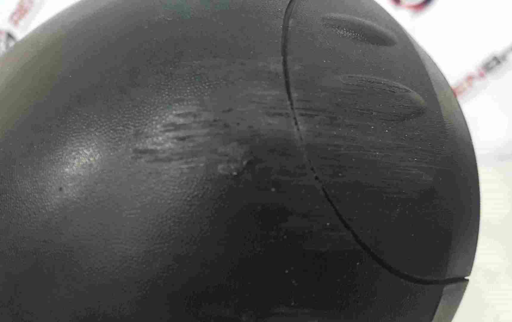 Thumb 3 Renault Twingo 2007-2011 Passenger NS Wing Mirror Plain Black Manual