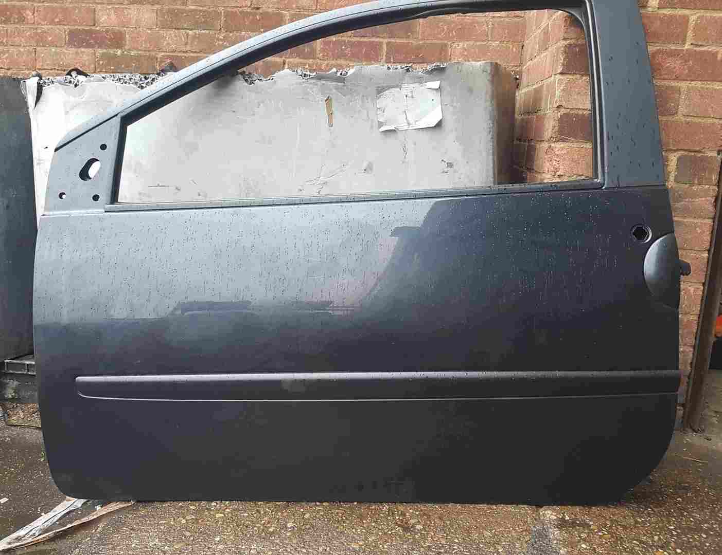 Thumb 2 Renault Twingo 2007-2011 Passenger NSF Front Door Black 676 3Dr