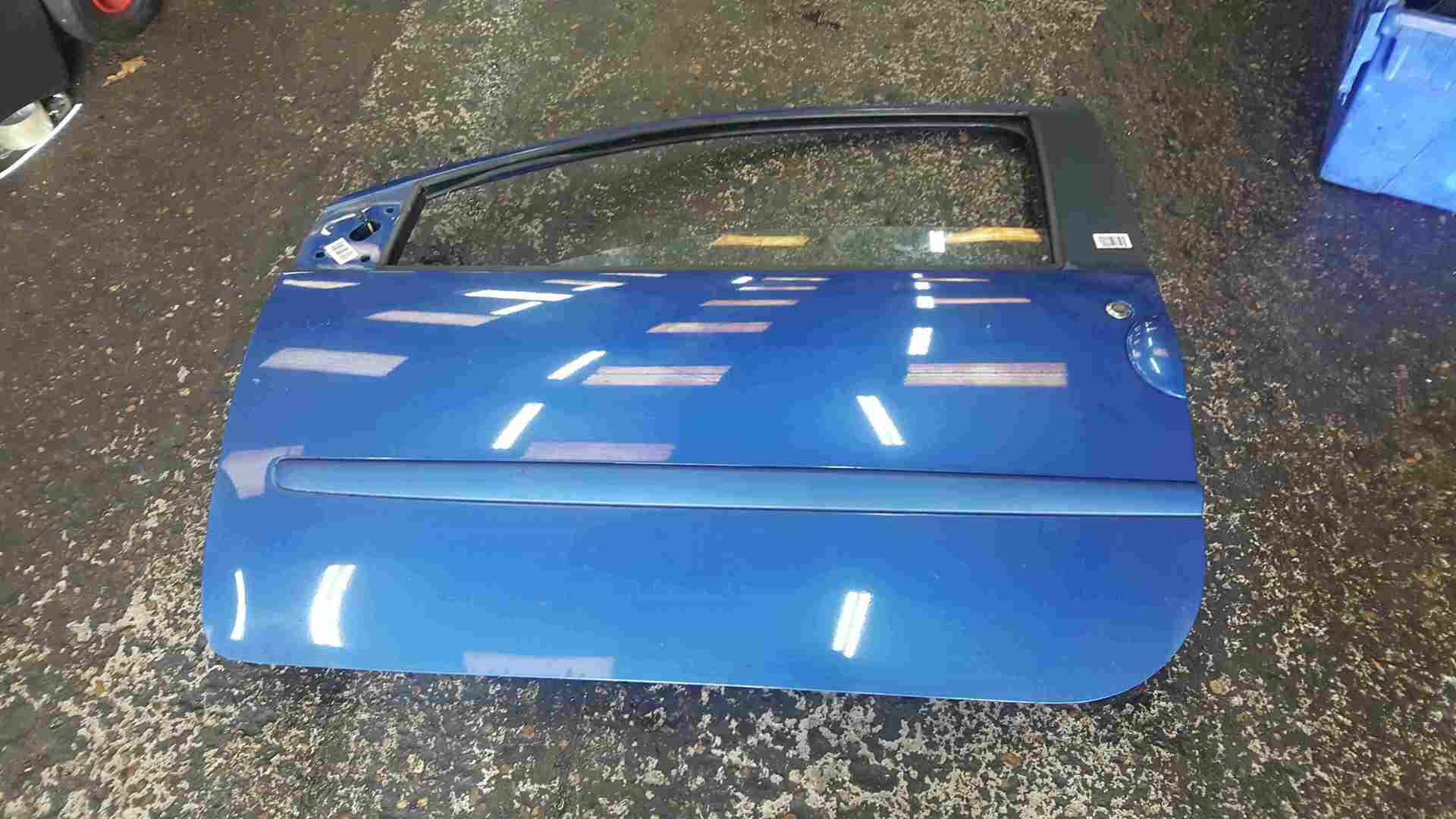 Renault Twingo 2007-2011 Passenger NSF Front Door Blue TERNA 3DR