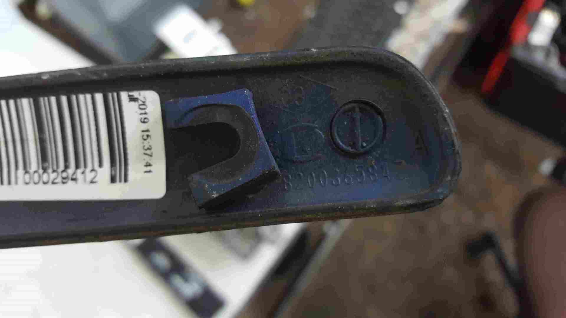 Thumb 2 Renault Twingo 2007-2011 Passenger NSR Rear Door Moulding Trim Blue TERNA