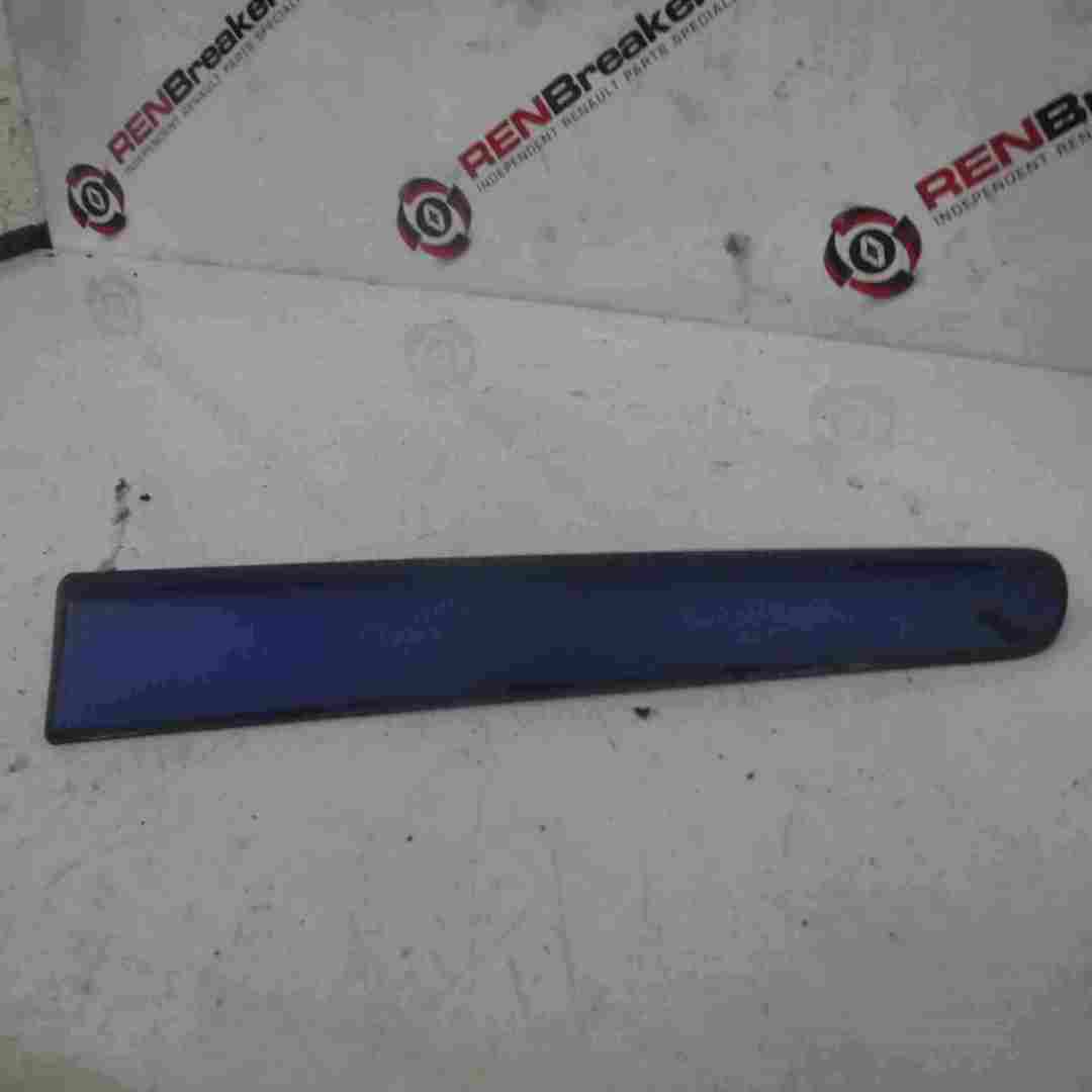 Renault Twingo 2007-2011 Passenger NSR Rear Door Moulding Trim Blue TERNA 3dr