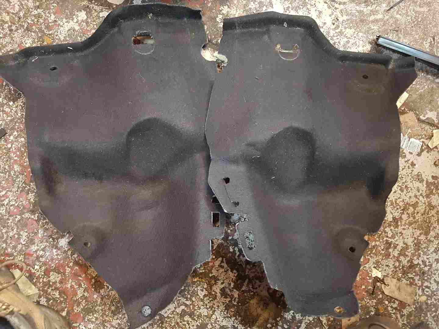 Renault Twingo 2007-2011 Rear Boot Side Carpets Pair 8200526147