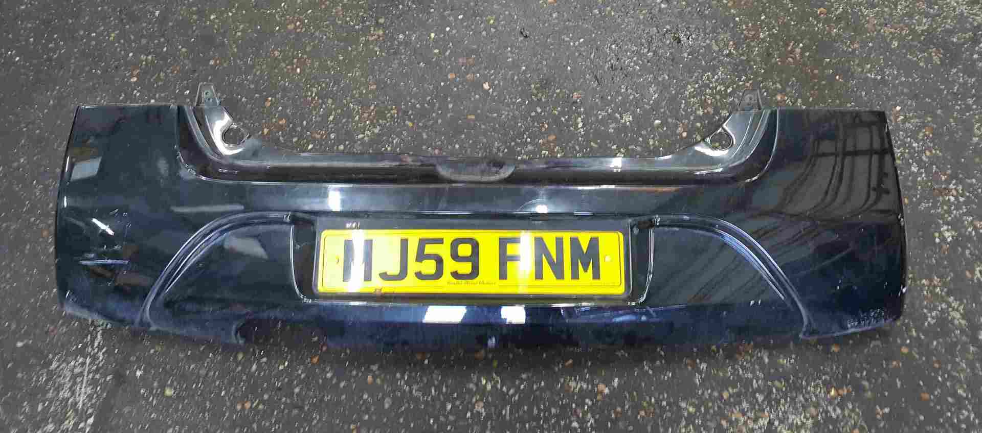 Renault Twingo 2007-2011 Rear Bumper Black 676
