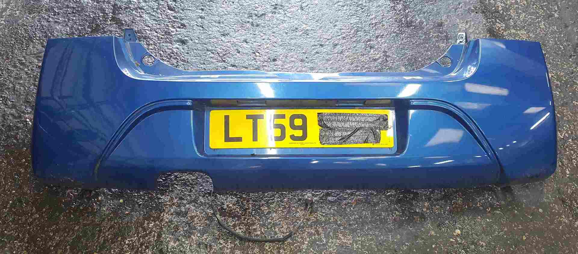 Thumb 4 Renault Twingo 2007-2011 Rear Bumper Blue TERNA