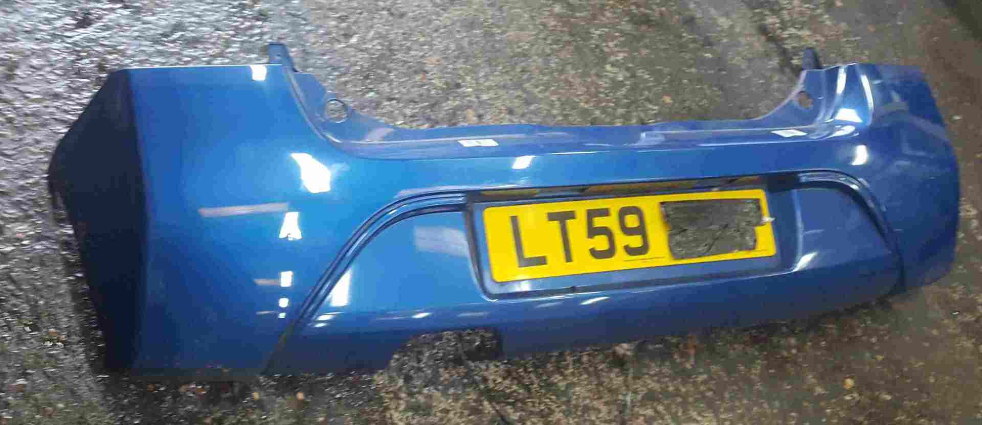 Thumb 2 Renault Twingo 2007-2011 Rear Bumper Blue TERNA