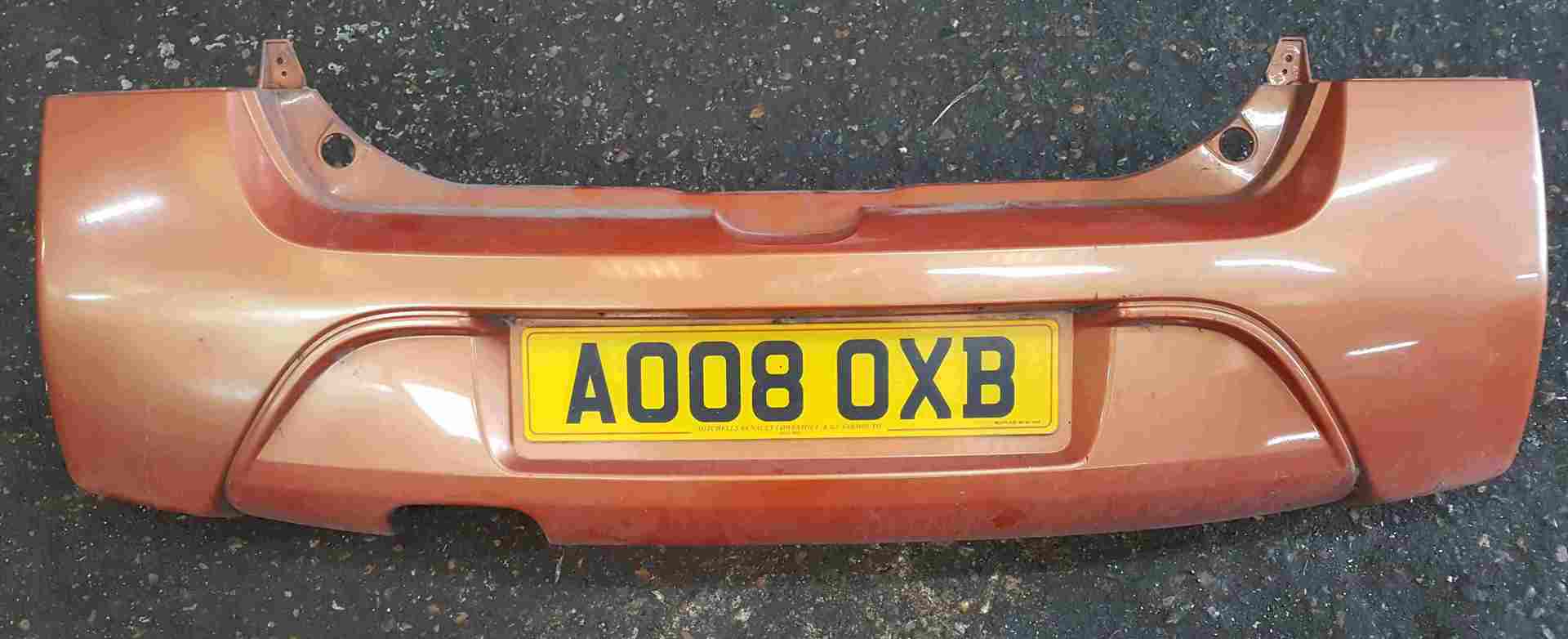 Renault Twingo 2007-2011 Rear Bumper Orange TEENC