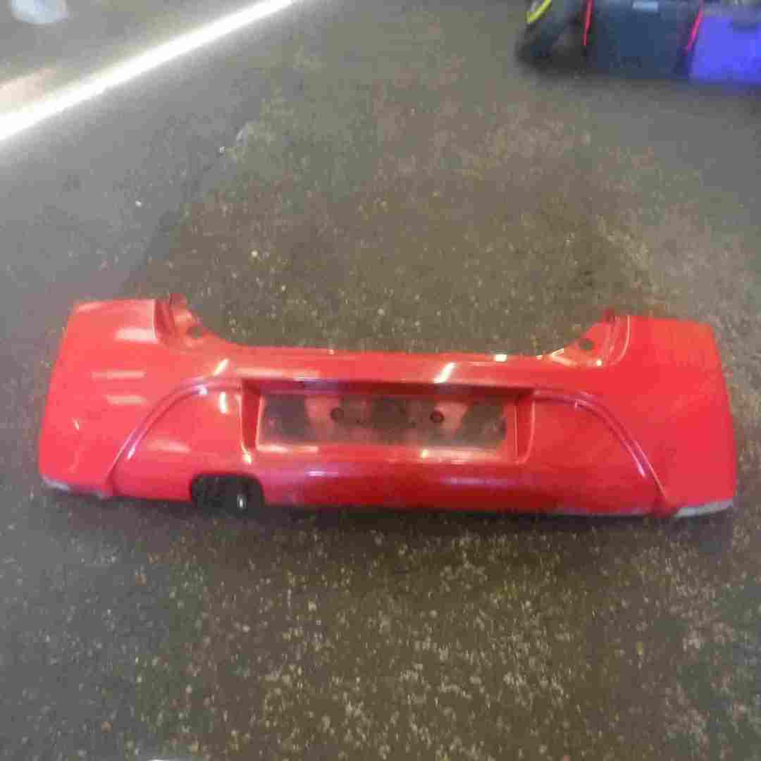 Renault Twingo 2007-2011 Rear Bumper Red 727