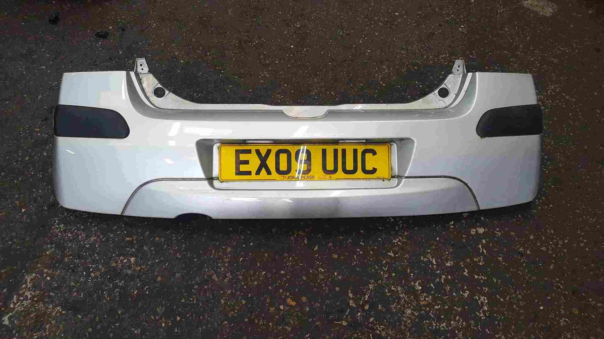 Thumb 4 Renault Twingo 2007-2011 Rear Bumper Silver TED69