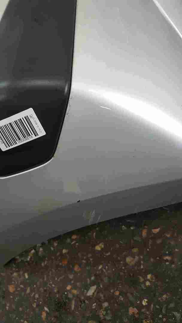 Thumb 2 Renault Twingo 2007-2011 Rear Bumper Silver TED69