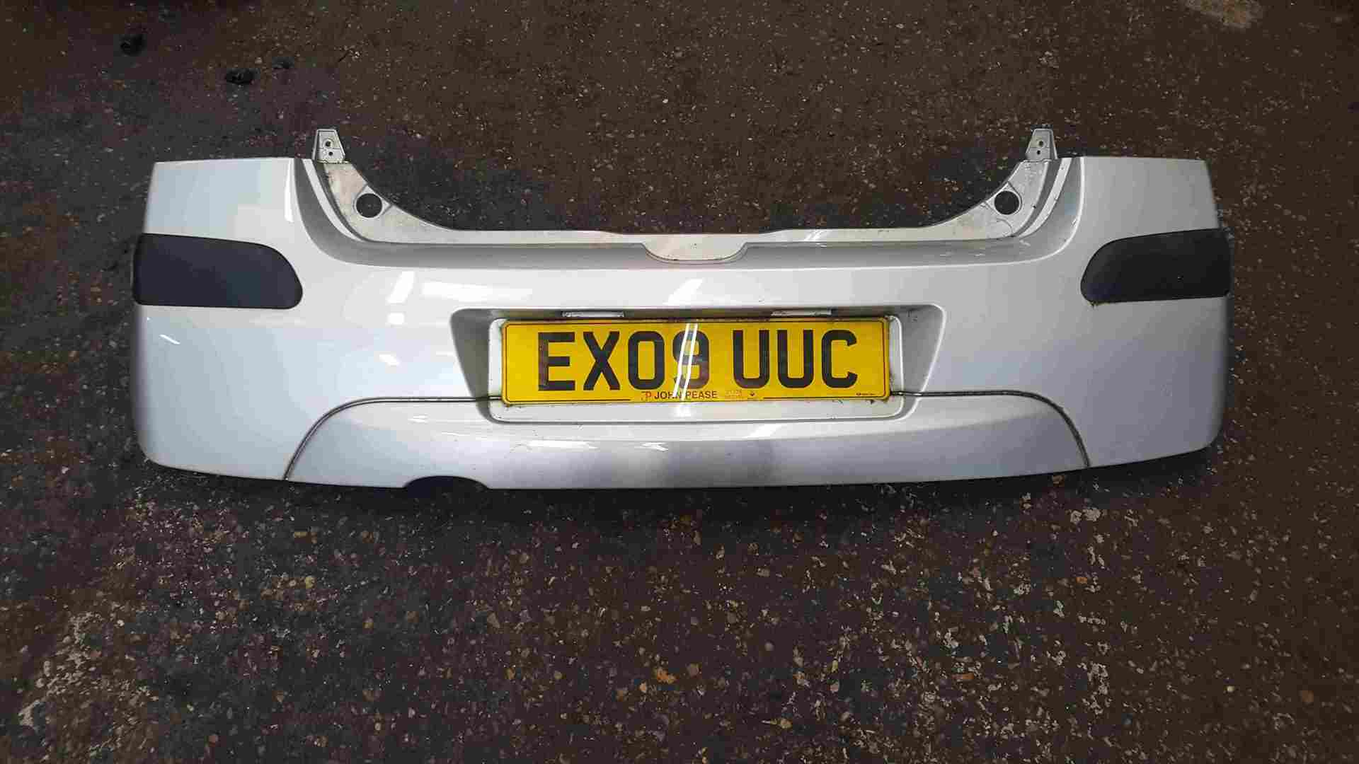 Renault Twingo 2007-2011 Rear Bumper Silver TED69