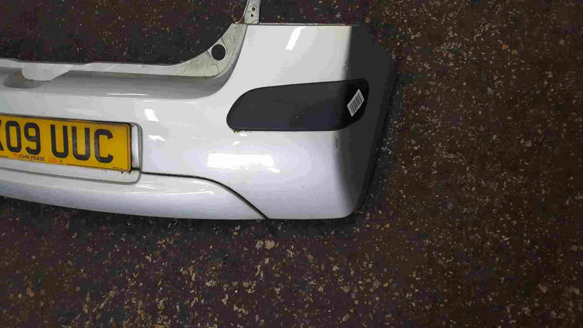 Thumb 5 Renault Twingo 2007-2011 Rear Bumper Silver TED69