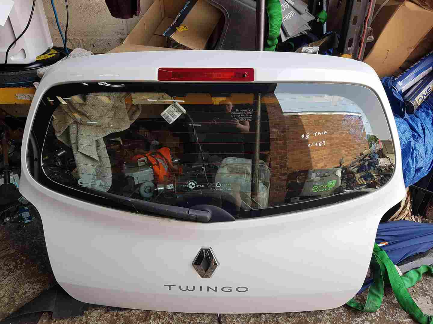 Thumb 2 Renault Twingo 2007-2011 Rear Tailgate Boot White Ov369