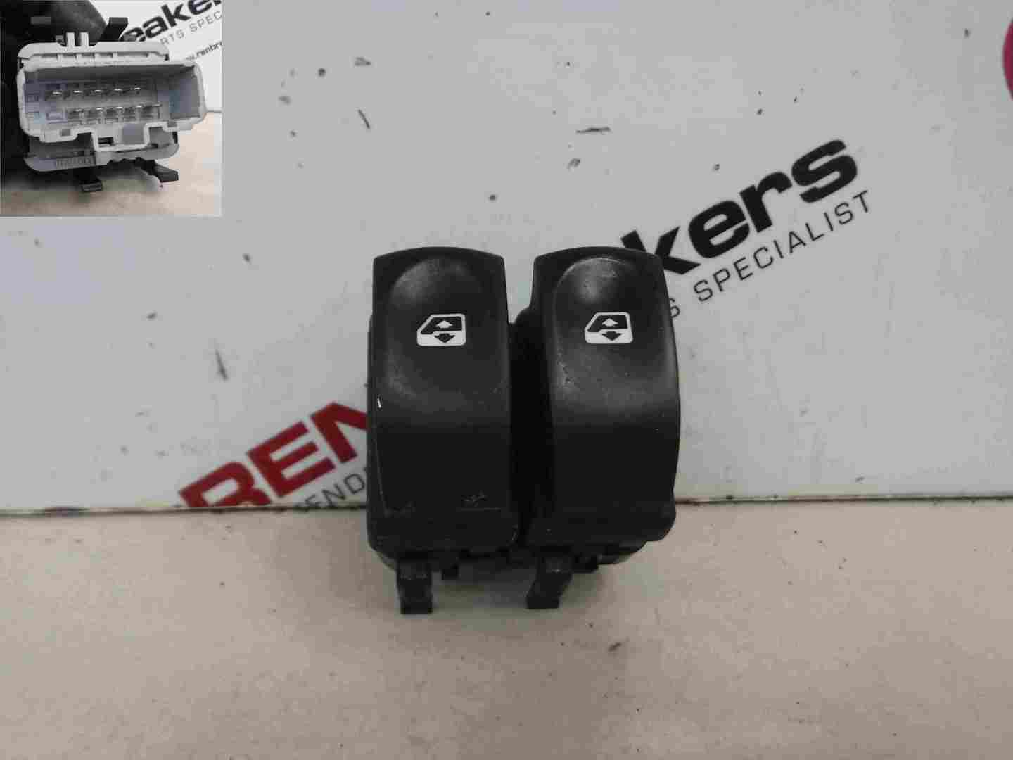 Renault Twingo 2007-2012 Drivers OSF Front Dual Window Switch