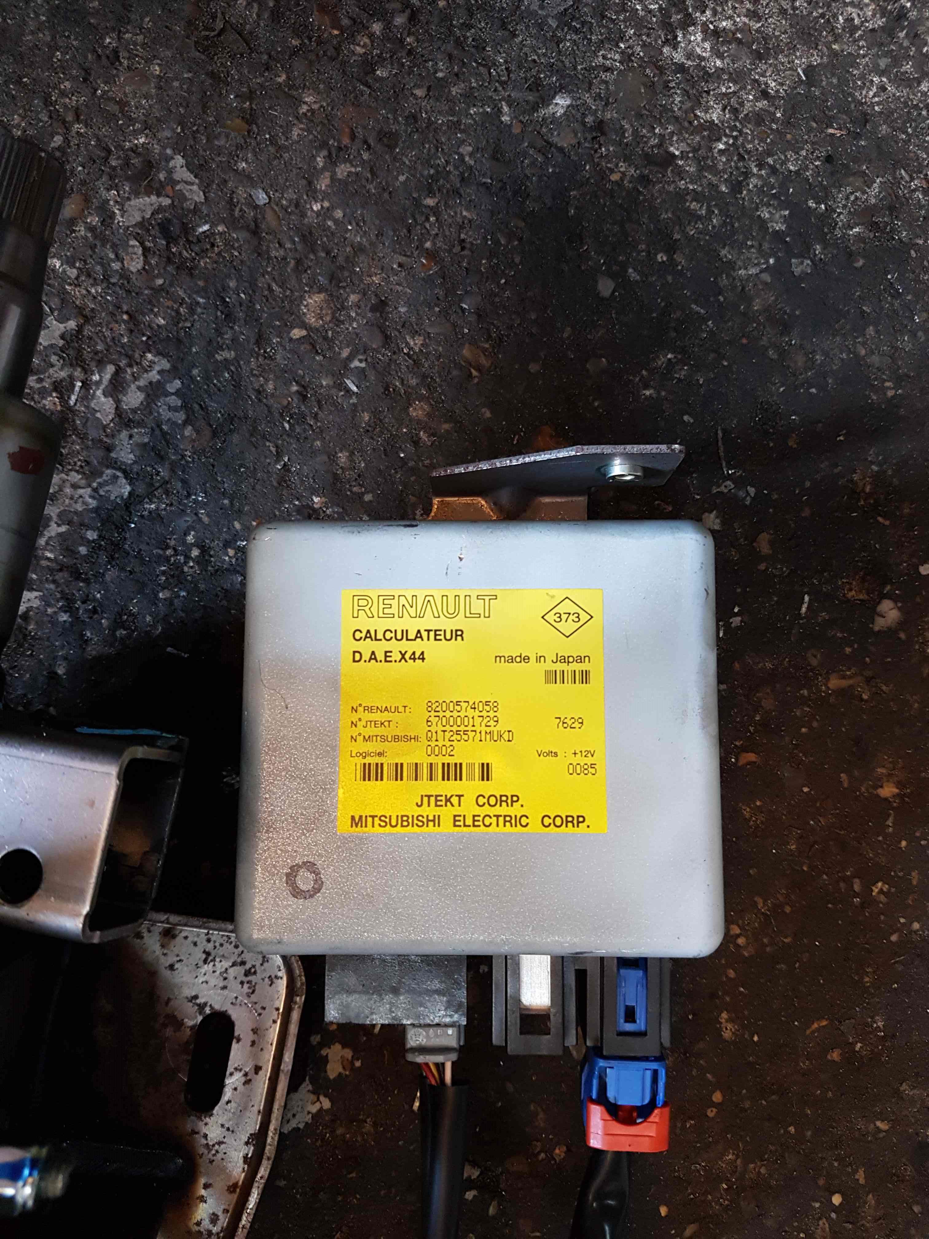Thumb 3 Renault Twingo 2007-2012 Power Steering Column + Computer ECU 8200574058