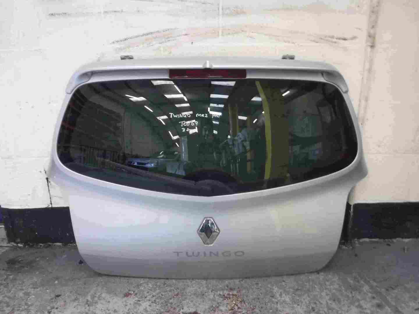 Renault Twingo 2007-2012 Rear Tailgate Boot Silver TED69