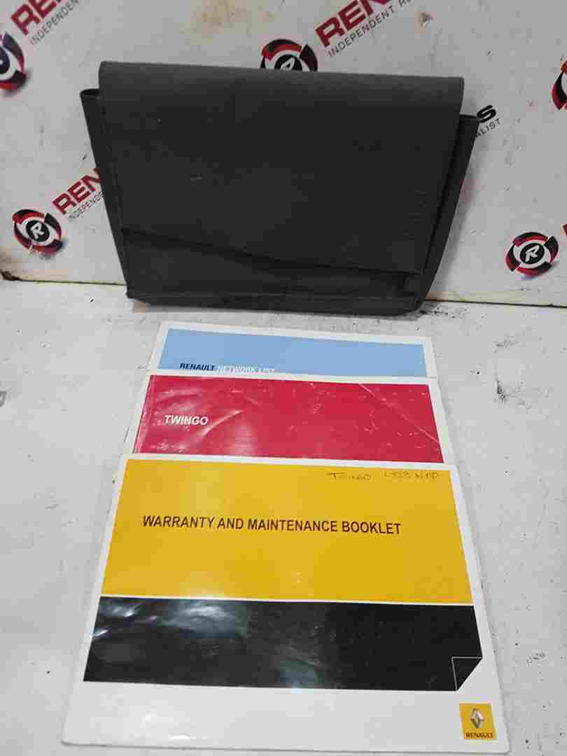 Thumb 4 Renault Twingo 2007-2014 Drivers Handbook Documents Wallet Folder