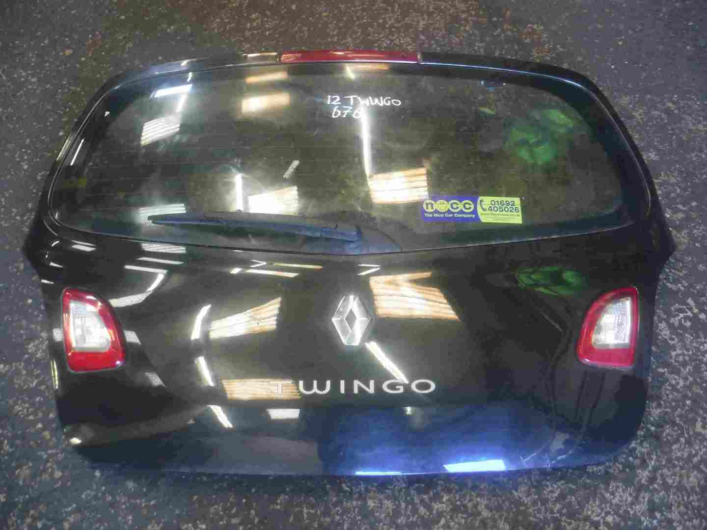 Renault Twingo 2011-2014 Rear Tailgate Boot Black 676