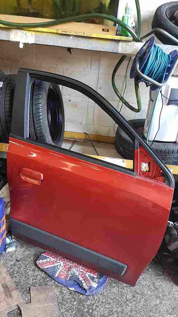 Thumb 4 Renault Twingo 2014-2017 Driver OSF Front Door Flame RED Tennp