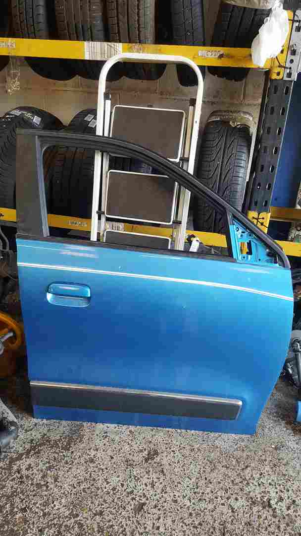 Thumb 2 Renault Twingo 2014-2017 Drivers OSF Front Door Blue Terpm 5Dr