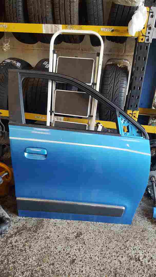 Renault Twingo 2014-2017 Drivers OSF Front Door Blue Terpm 5Dr