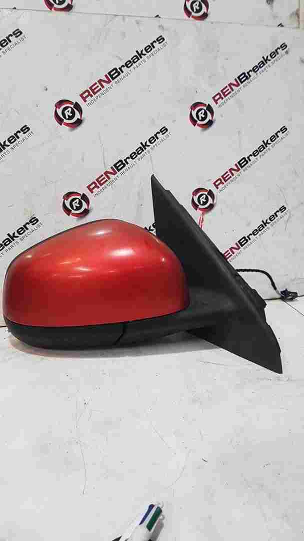Thumb 4 Renault Twingo 2014-2017 Drivers Side Os OSF Wing Mirror Tennp Flame RED